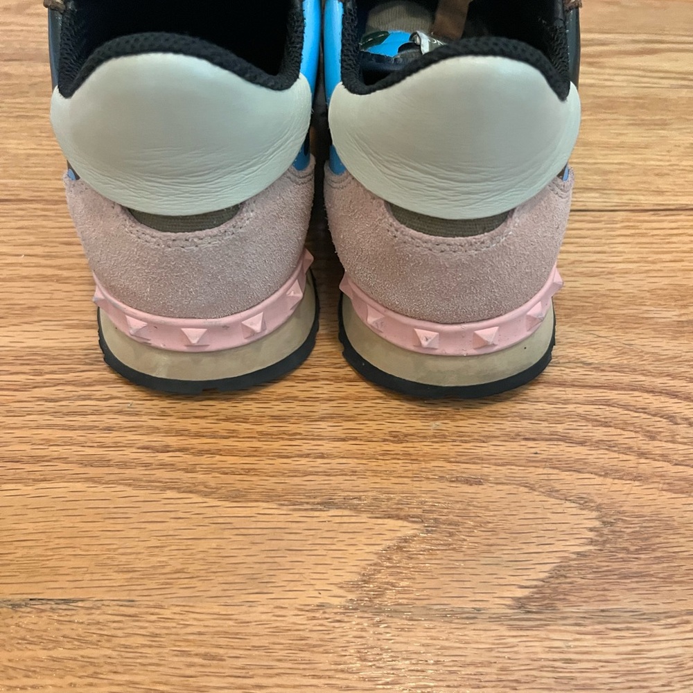 VALENTINO GARAVANI ROCKSTUD CAMO TRAINER WOMAN SNEAKER - Picture 8 of 8